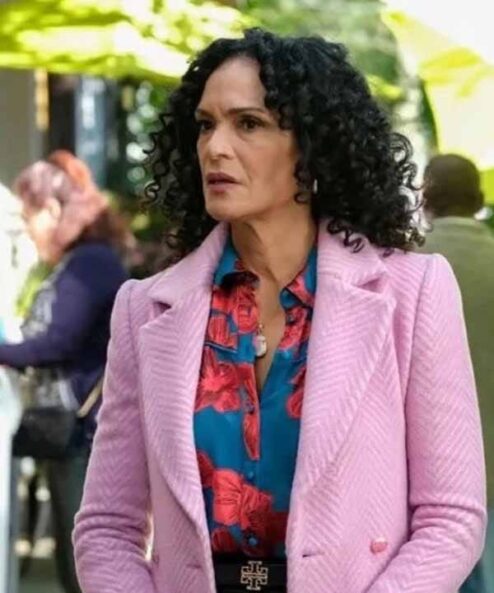 So Help Me Todd Francey Pink Coat