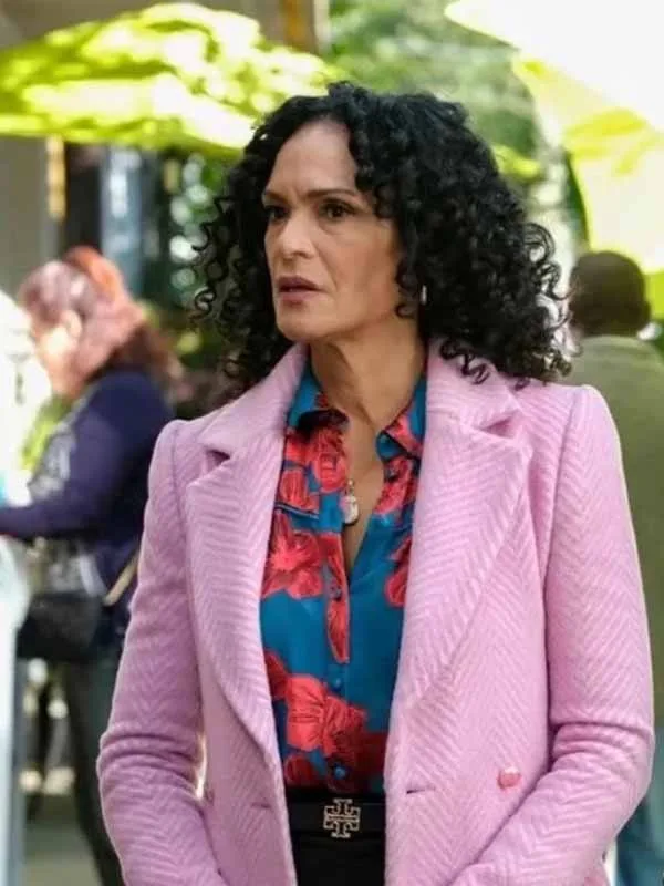 So Help Me Todd Francey Pink Coat