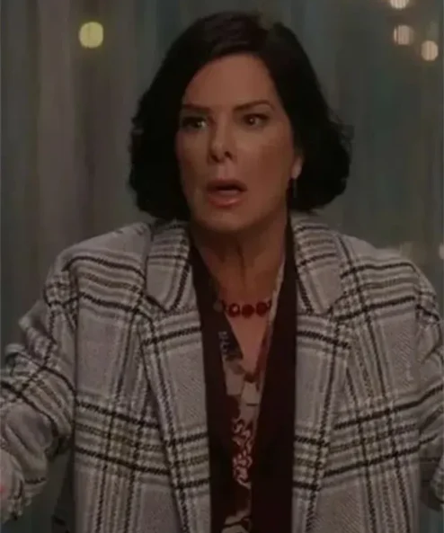 So Help Me Todd S02 Marcia Gay Harden Grey Coat
