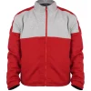 Soldier Boy Red and Grey Leather Jacket