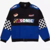 Sonic The Hedgehog Checkered Bomber Cotton Jacket