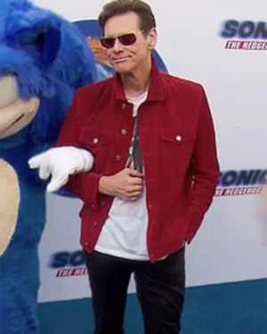 Sonic the Hedgehog Jim Carrey Event Red Jacket