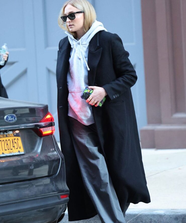 Sophie-Turner-Black-Coat-For-Sale