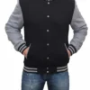 Southside Serpents Riverdale Black And Grey Varsity Jacket