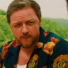 Speak No Evil 2024 James McAvoy Print Floral Shirt
