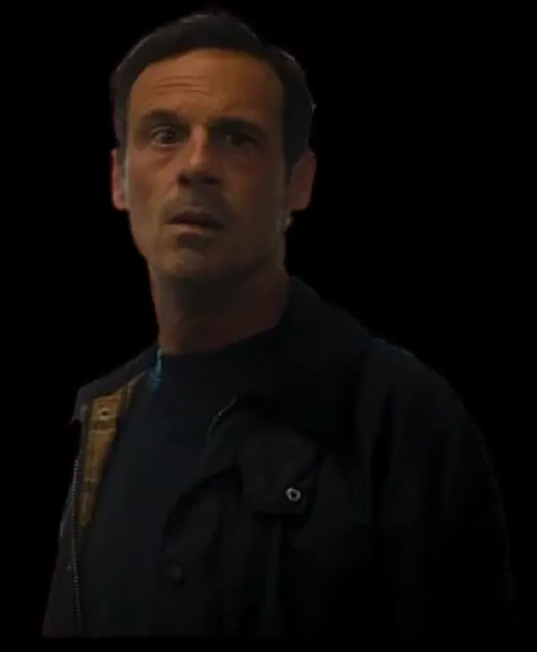 Speak No Evil 2024 Scoot McNairy Black Jacket Side