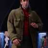 Spider Man Into The Spider Verse Peter B Parker Green Cotton Coat