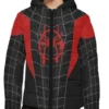 Spider-Man Miles Morales Parachute Hooded Spider Jacket