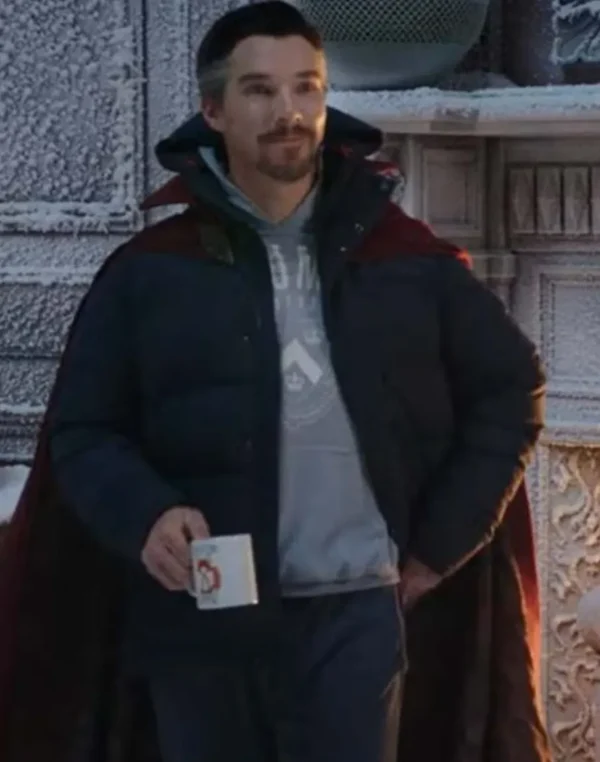 Spider-Man No Way Home Doctor Strange Puffer Jacket