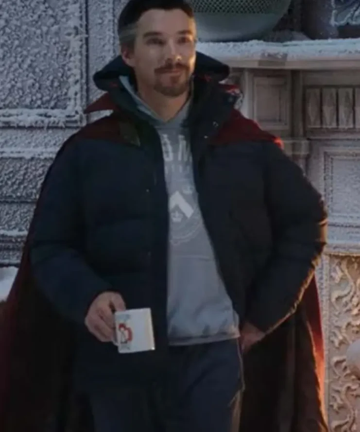 Spider-Man No Way Home Doctor Strange Puffer Jacket