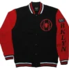 Spiderman-Navy-and-Red-Letterman-Jacket