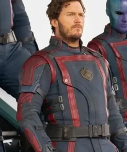 Star Lord Guardians of The Galaxy 3 Blue Jacket