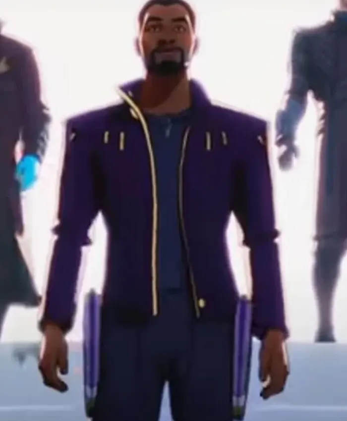 Star Lord T Challa Purple Jacket