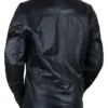 Star Trek Cafe Racer Captain Kirk Black Jacket back look