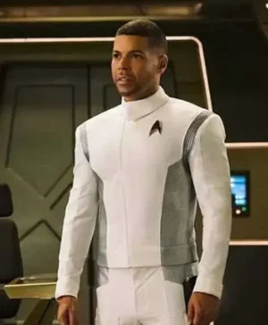 Star Trek Discovery Hugh Culber White Cotton Jacket