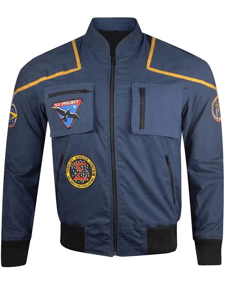 Star Trek Enterprise Jonathan Archer Blue Jacket