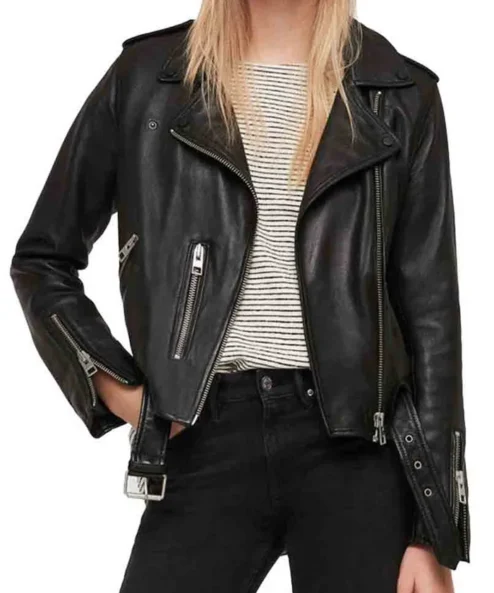 Stephanie Beatriz Brooklyn Nine Nine Rosa Diaz Biker Jacket