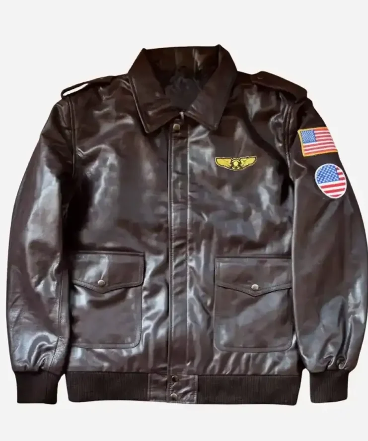 Steve Harrington Stranger Things Real Leather Jacket Front