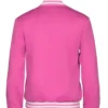 Steven Universe Pink Baseball Varsity Wool Jacket back look