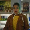 Still Up Antonia Thomas Brown Coat For Sale