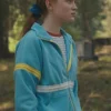 Stranger Things Max Mayfield Blue Fleece Jacket