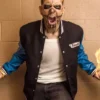 Suicide Squad Diablo Blue Varsity Bomber Jacket