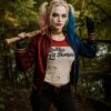 Suicide Squad Harley Quinn Satin Bomber Varsity Jacket in 2025