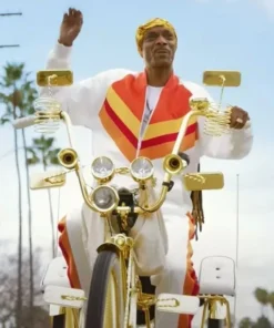 Snoop Dogg Super Bowl White Tracksuit