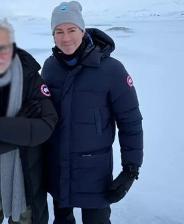 Superman 2025 Peter Safran Puffer Coat