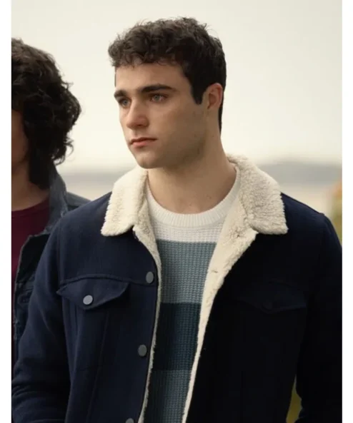 Superman & Lois S03 Michael Bishop Blue Jacket