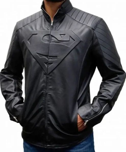 Superman Smallville Pu Leather Jacket