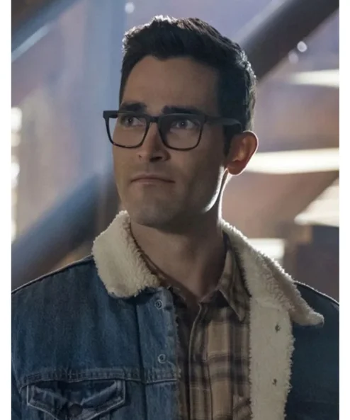 Superman and Lois Clark Kent Denim Blue Jacket