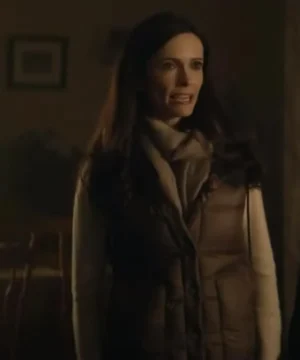 Superman and Lois Lane Black Parachute Puffer Vest