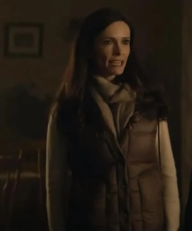 Superman and Lois Lane Black Parachute Puffer Vest