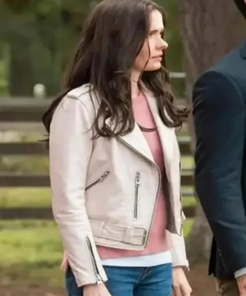 Superman and Lois Lane Off White Jacket