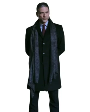 Superman and Lois Morgan Edge Black Wool Dinner Coat