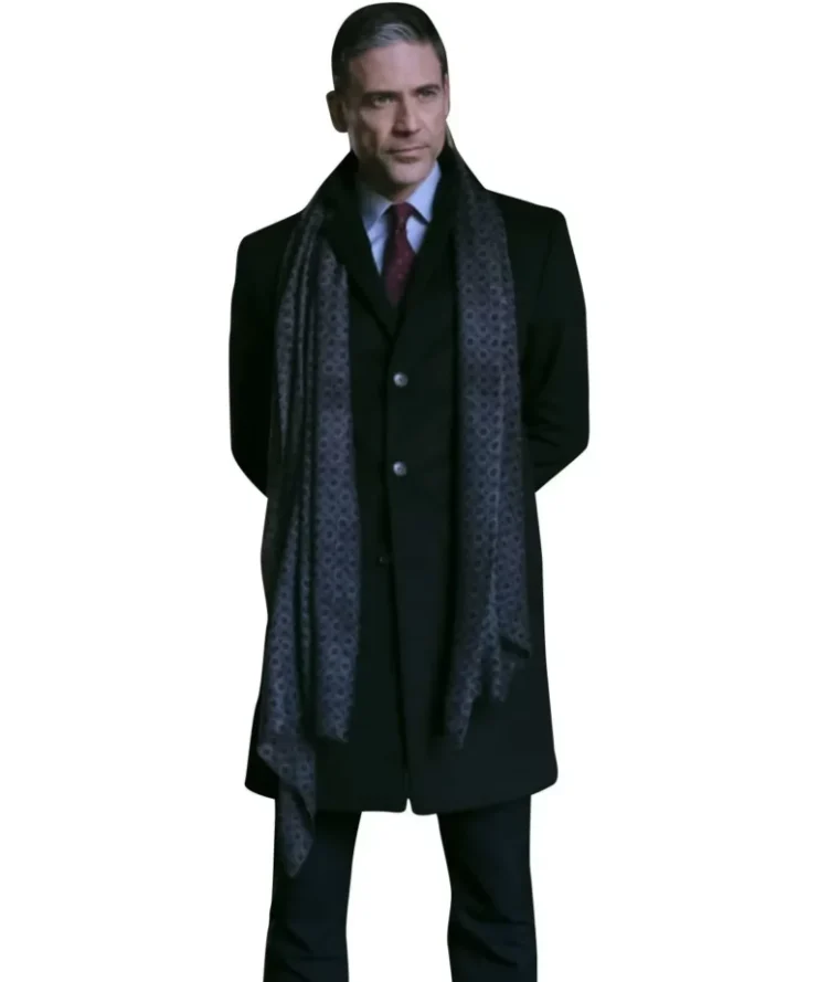 Superman and Lois Morgan Edge Black Wool Dinner Coat