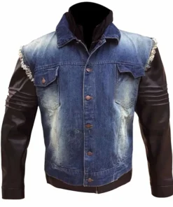 T Bone Grady Watch Dogs Video Game Jeans Denim Hooded Jacket