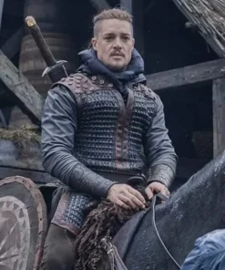 TV Series The Last Kingdom Uhtred Studded Leather Vest