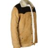 Yellowstone S5 Luke Grimes Suede Leather Brown Jacket