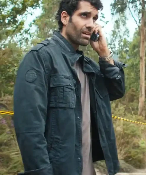 Tamar Novas Gangs Of Galicia 2024 Black Cotton Jacket