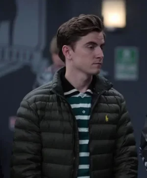 Ted Lasso Colin Hughes Quilted Puffer Jacket
