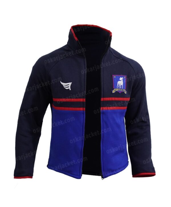 Ted Lasso Jacket - Blue and Blak