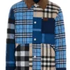 Ted Lasso Jason Sudeikis Multicolor Quilted Check Jacket