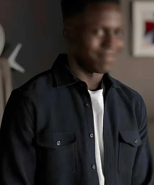 Ted Lasso Toheeb Jimoh Cotton Black Jacket