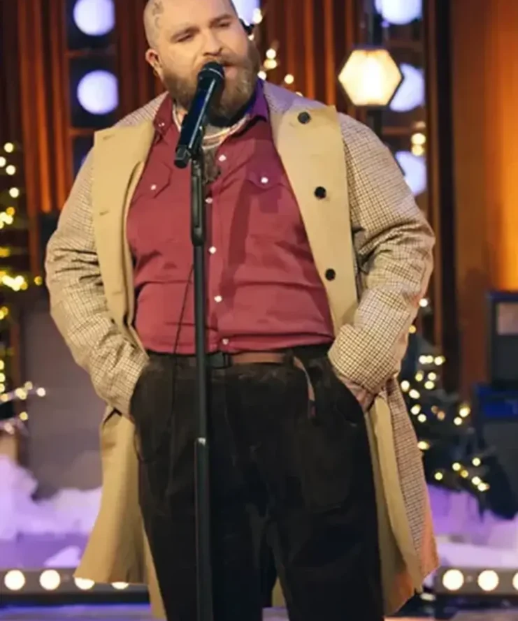 Teddy Swims The Kelly Clarkson Show Long Coat