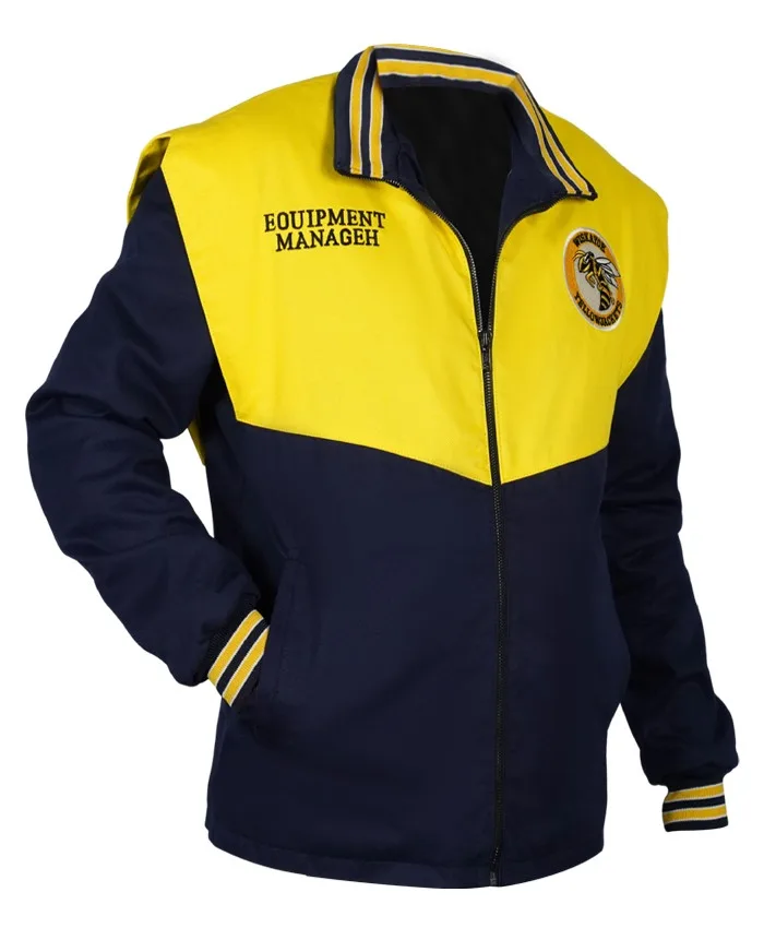 Samantha Hanratty Yellowjackets Yellow and Blue Polyester Jacket