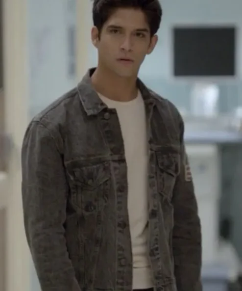 Teen-Wolf-Tyler-Posey-US-Flag-Denim-Jacket