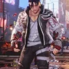 Tekken-8-Jin-Kazama-Black-Leather-Jacket-Sale