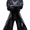 Tekken 8 Kazuya Mishima Purple Leather Coat